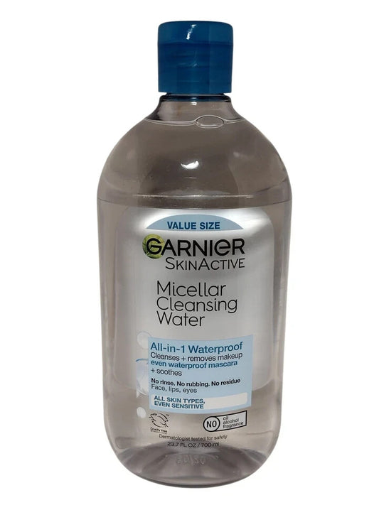 Garnier SkinActive MICELLAR CLEANSING WATER for Waterproof Makeup BIG 23.7 fl oz