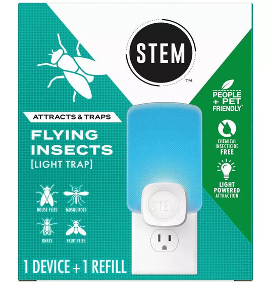 STEM Flying Insects Light Trap Starter Kit - 1 Device + 1 Refill