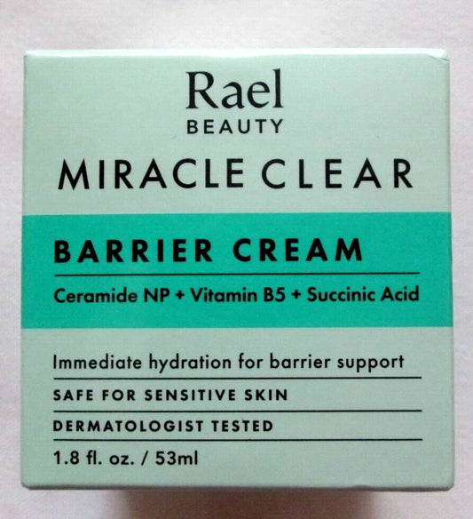 Rael Beauty Miracle Clear Barrier Cream for Acne Prone Skin 1.8 oz Sealed