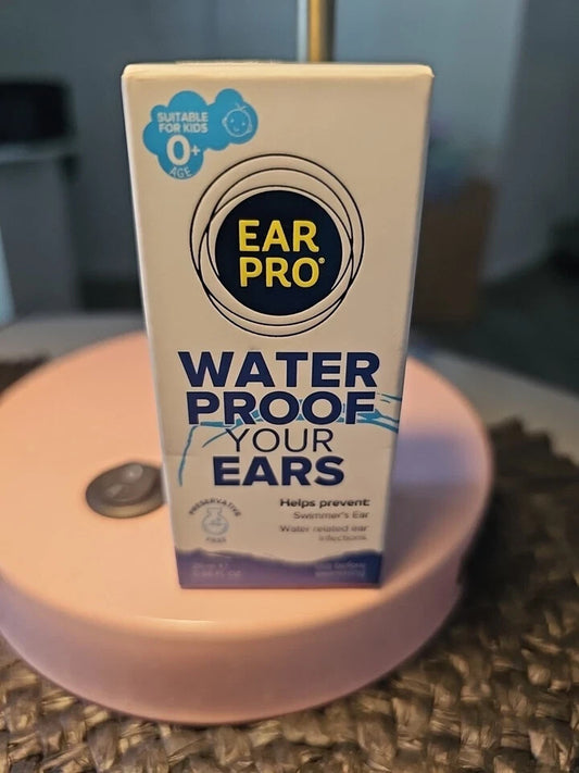 EAR PRO WATER PROOF YOUR EARS for WATER RELATED EAR INFECTIONS EXP 4/2027