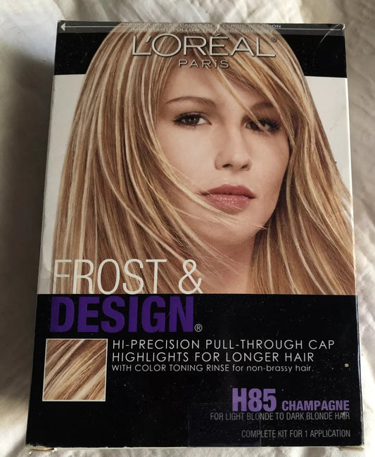 L’Oreal Frost & Design H85 Champagne Light Blonde To Dark Blonde Highlighting