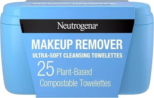 Neutrogena Makeup Remover Cleansing Towelettes, 25 Each