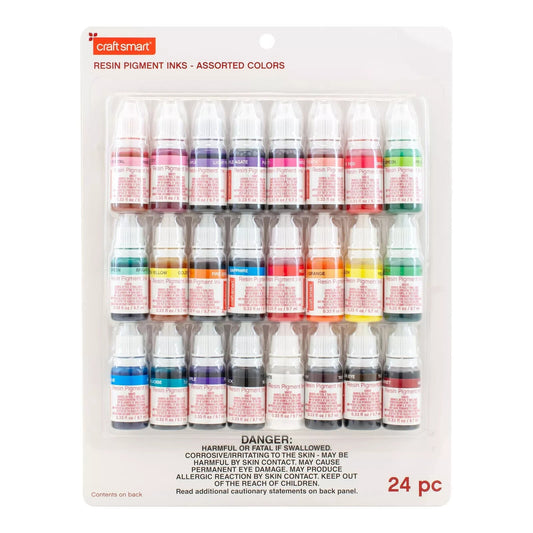 24ct Color Resin Pigment Ink Set by Craft Smart®