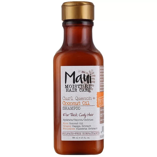 Maui Moisture Curl Quench + Coconut Oil Hair Care Shampoo, 13 fl oz