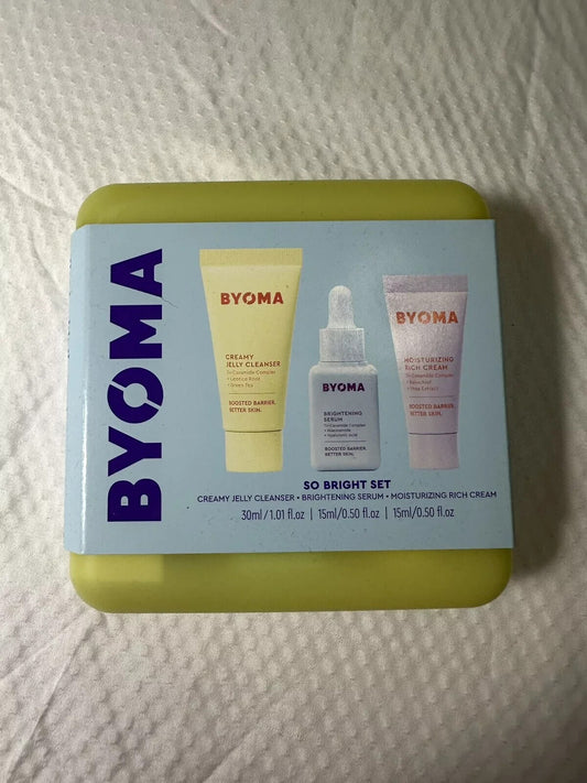 BYOMA So Bright Set - Barrier Repair Skincare Set for Brighter Skin