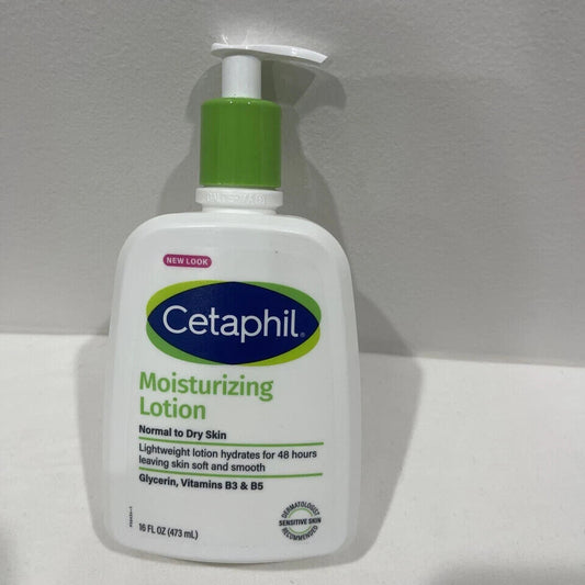 Cetaphil Moisturizing Lotion Normal To Dry Skin Unscented 16 fl oz