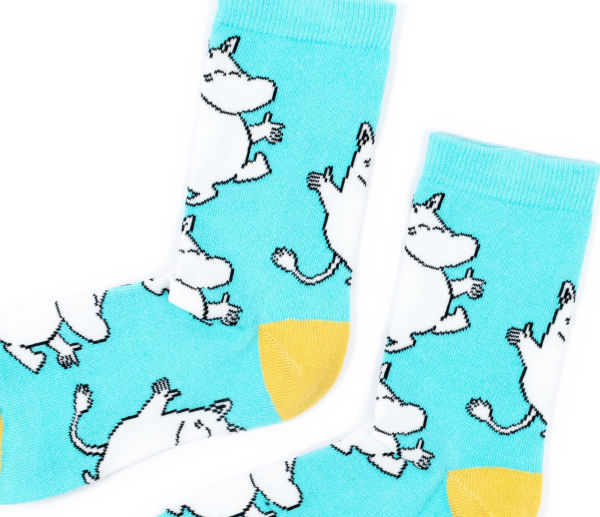 Ladies Socks Moomintroll Moomin By Nordicbuddies(E-B00KS) DIGITAL BOOK