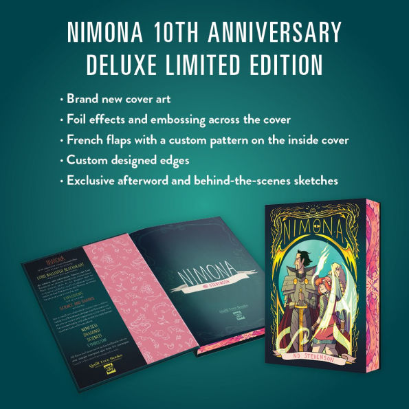 Nimona: 10th Anniversary Limited Edition: A Graphic Novel(E-B00KS) DIGITAL BOOK