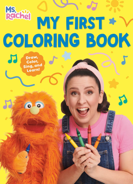My First Coloring Book (Ms. Rachel)(E-B00KS) DIGITAL BOOK