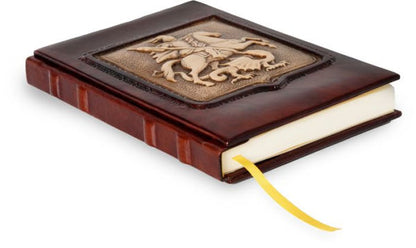 St. George Embossed Leather Journal(E-B00KS) DIGITAL BOOK