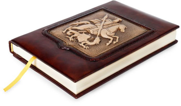 St. George Embossed Leather Journal(E-B00KS) DIGITAL BOOK