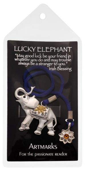 Artmarks by Cynthia Gale - Lucky Elephant Bookmark(E-B00KS) DIGITAL BOOK
