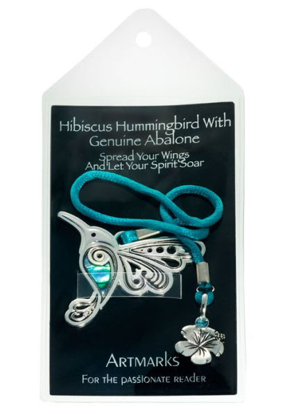 Artmarks by Cynthia Gale - Hibiscus Hummingbird with Genuine Abalone(E-B00KS) DIGITAL BOOK