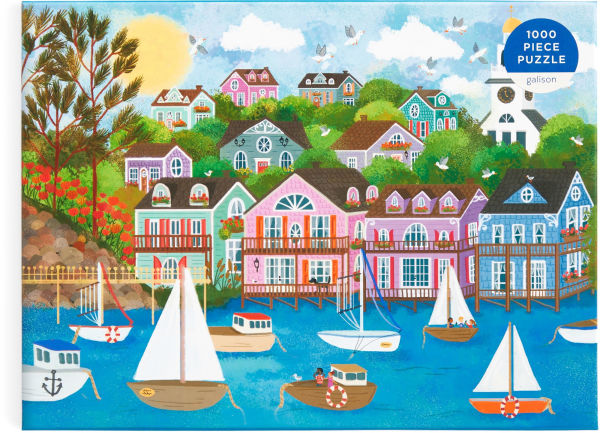 Joy Laforme Harbor by the Sea 1000 Piece Puzzle(E-B00KS) DIGITAL BOOK