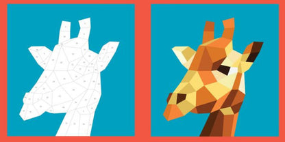 Paint by Sticker Kids: Zoo Animals: Create 10 Pictures One Sticker at a Time!(E-B00KS) DIGITAL BOOK
