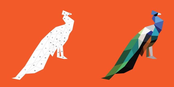 Paint by Sticker Kids: Zoo Animals: Create 10 Pictures One Sticker at a Time!(E-B00KS) DIGITAL BOOK