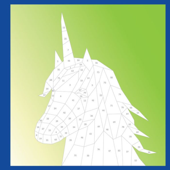 Unicorns & Magic (Paint by Sticker Kids Series)(E-B00KS) DIGITAL BOOK