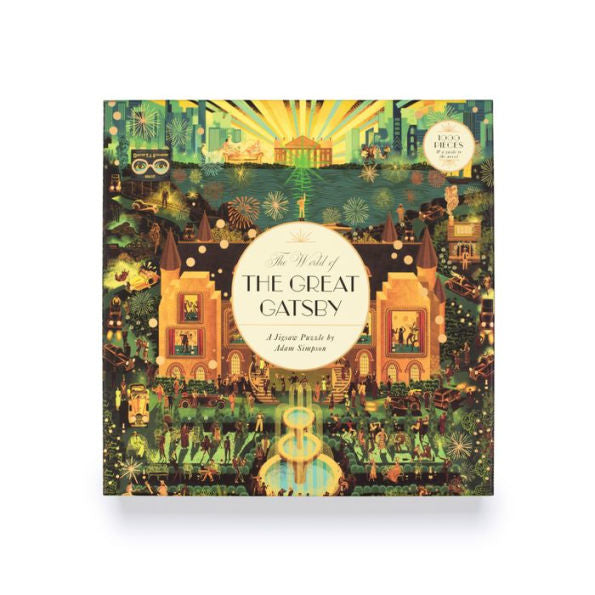The World of The Great Gatsby 1000 Piece Puzzle: A jigsaw by Adam Simpson(E-B00KS) DIGITAL BOOK