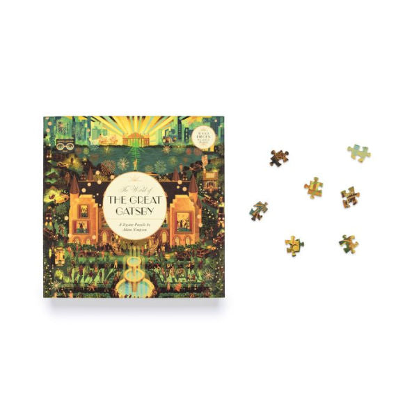 The World of The Great Gatsby 1000 Piece Puzzle: A jigsaw by Adam Simpson(E-B00KS) DIGITAL BOOK