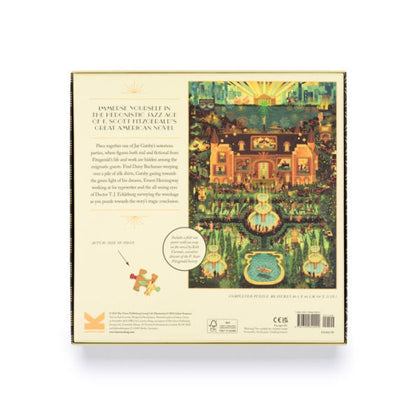 The World of The Great Gatsby 1000 Piece Puzzle: A jigsaw by Adam Simpson(E-B00KS) DIGITAL BOOK