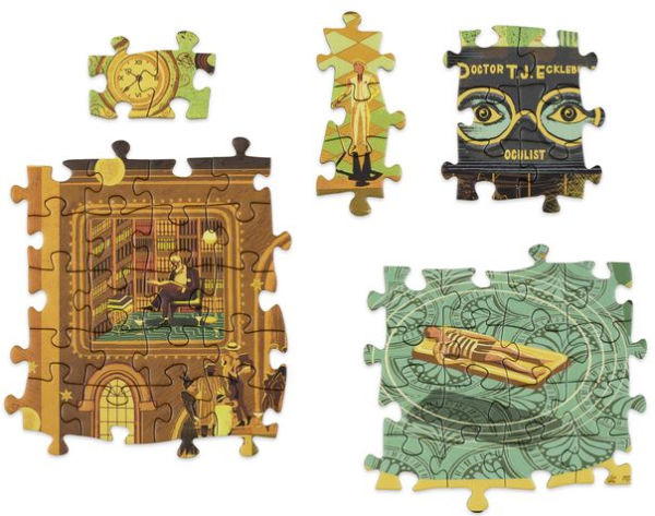 The World of The Great Gatsby 1000 Piece Puzzle: A jigsaw by Adam Simpson(E-B00KS) DIGITAL BOOK