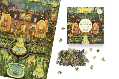 The World of The Great Gatsby 1000 Piece Puzzle: A jigsaw by Adam Simpson(E-B00KS) DIGITAL BOOK