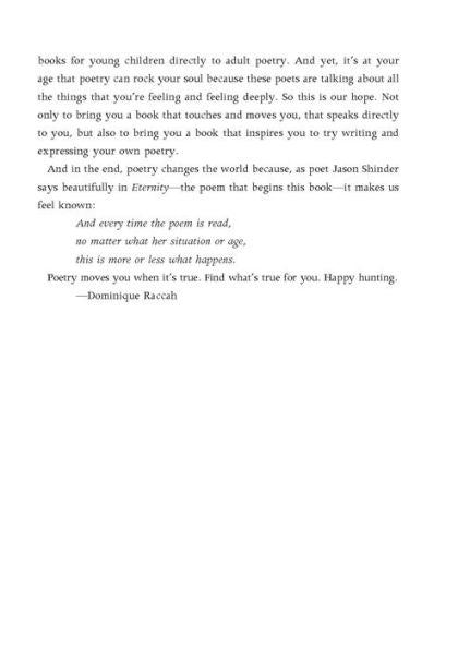 Poetry Speaks Who I Am: Poems of Discovery, Inspiration, Independence, and Everything Else(E-B00KS) DIGITAL BOOK