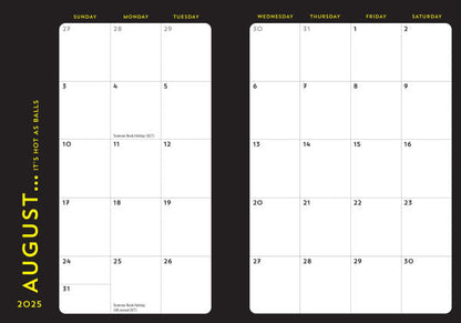 2025-2026 Carpe F*cking Diem Planner(E-B00KS) DIGITAL BOOK