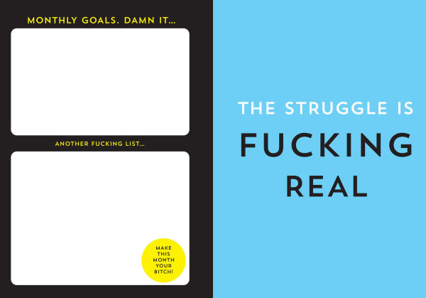 2025-2026 Carpe F*cking Diem Planner(E-B00KS) DIGITAL BOOK