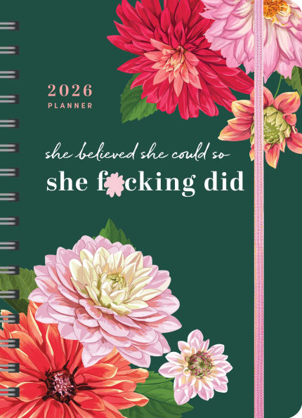 2025-2026 She Believed She Could So She F*cking Did Planner(E-B00KS) DIGITAL BOOK