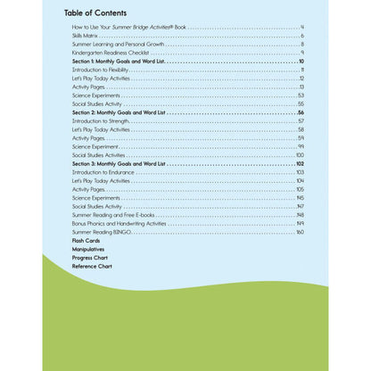 Summer Bridge Activities, Grades PK - K(E-B00KS) DIGITAL BOOK