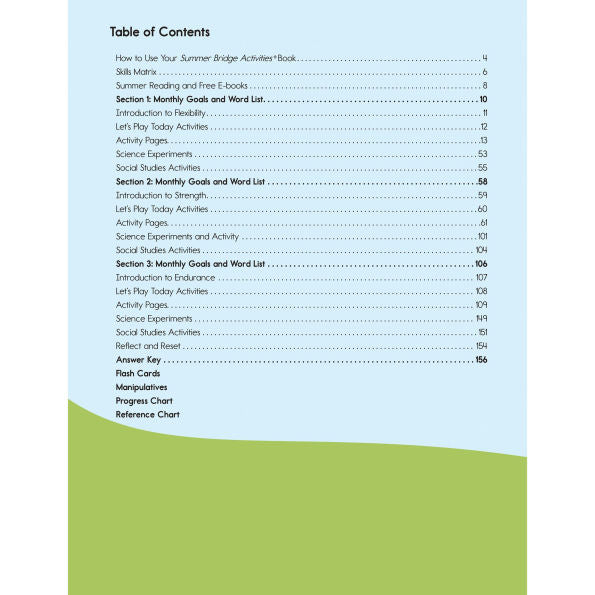 Summer Bridge Activities, Grades K - 1(E-B00KS) DIGITAL BOOK