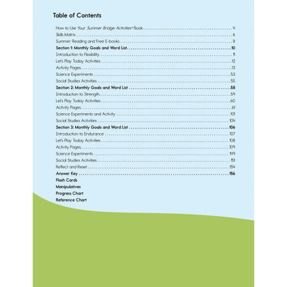 Summer Bridge Activities, Grades K - 1(E-B00KS) DIGITAL BOOK