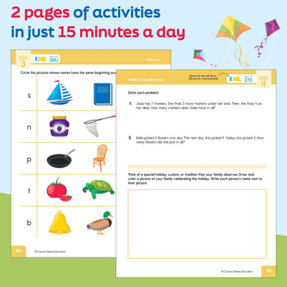 Summer Bridge Activities, Grades K - 1(E-B00KS) DIGITAL BOOK