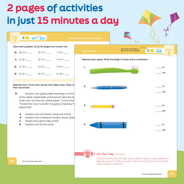 Summer Bridge Activities, Grades 1 - 2(E-B00KS) DIGITAL BOOK