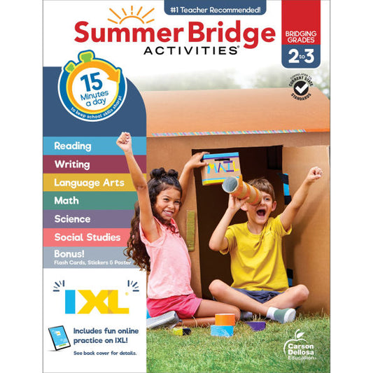 Summer Bridge Activities, Grades 2 - 3(E-B00KS) DIGITAL BOOK