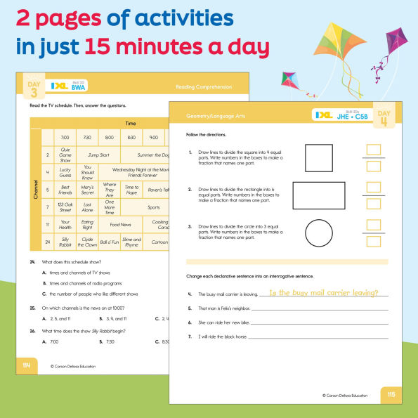 Summer Bridge Activities, Grades 2 - 3(E-B00KS) DIGITAL BOOK