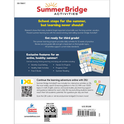 Summer Bridge Activities, Grades 2 - 3(E-B00KS) DIGITAL BOOK
