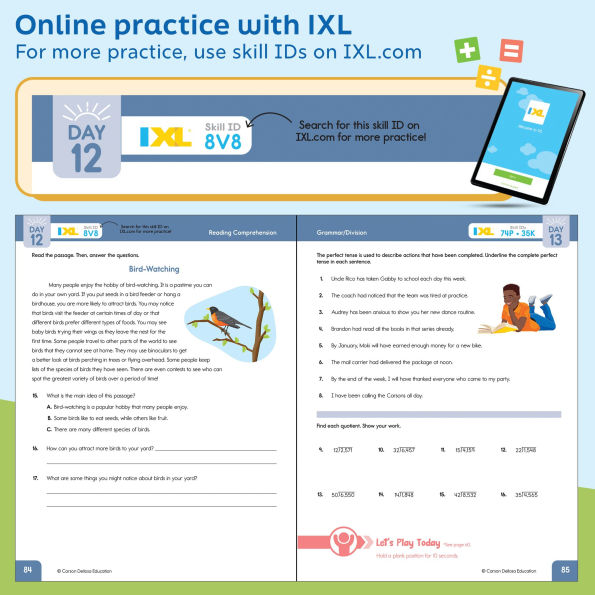 Summer Bridge Activities, Grades 4 - 5(E-B00KS) DIGITAL BOOK