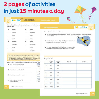 Summer Bridge Activities, Grades 5 - 6(E-B00KS) DIGITAL BOOK