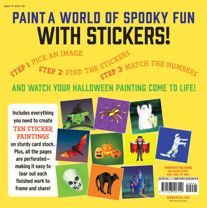 Halloween (Paint by Sticker Kids Series)(E-B00KS) DIGITAL BOOK