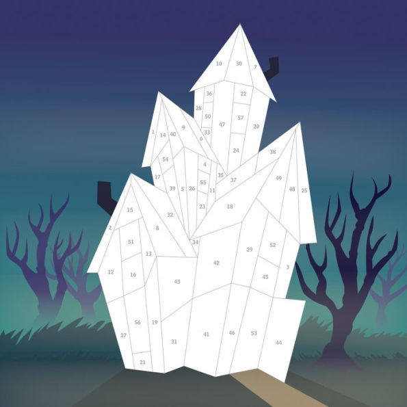 Halloween (Paint by Sticker Kids Series)(E-B00KS) DIGITAL BOOK