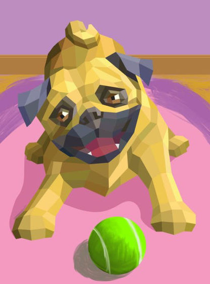 Paint by Sticker: Dogs: Create 12 Stunning Images One Sticker at a Time!(E-B00KS) DIGITAL BOOK