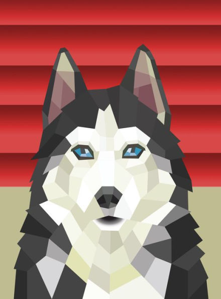 Paint by Sticker: Dogs: Create 12 Stunning Images One Sticker at a Time!(E-B00KS) DIGITAL BOOK