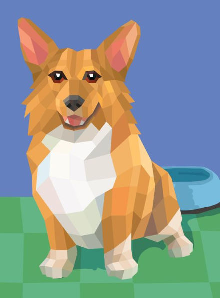 Paint by Sticker: Dogs: Create 12 Stunning Images One Sticker at a Time!(E-B00KS) DIGITAL BOOK