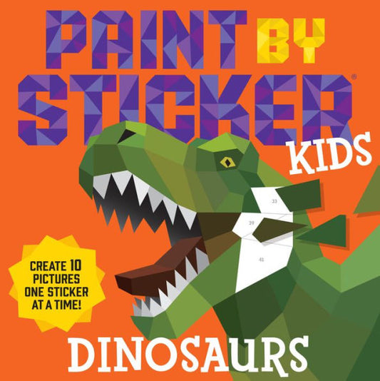 Paint by Sticker Kids: Dinosaurs(E-B00KS) DIGITAL BOOK