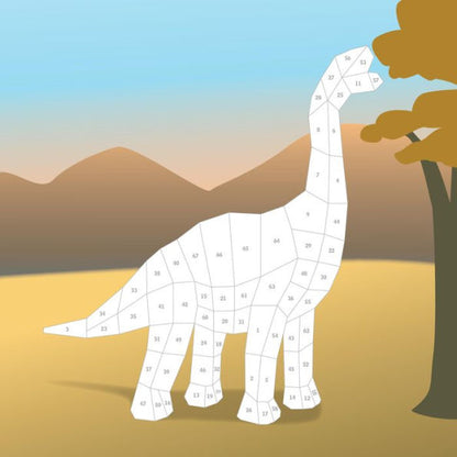 Paint by Sticker Kids: Dinosaurs(E-B00KS) DIGITAL BOOK