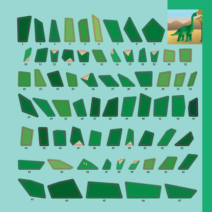 Paint by Sticker Kids: Dinosaurs(E-B00KS) DIGITAL BOOK