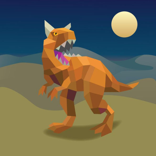 Paint by Sticker Kids: Dinosaurs(E-B00KS) DIGITAL BOOK