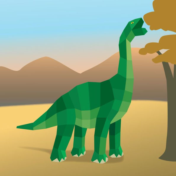 Paint by Sticker Kids: Dinosaurs(E-B00KS) DIGITAL BOOK